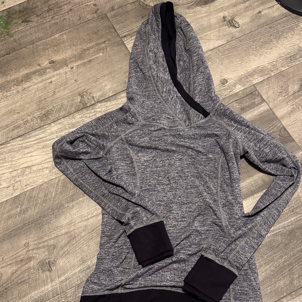 Lululemon Athletica Heathered Gray Hoodie